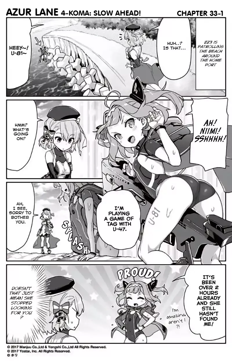 Read Azur Lane 4-koma: Slow Ahead Chapter 33 Online