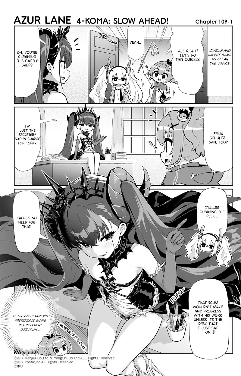 Read Azur Lane 4-koma: Slow Ahead Chapter 109 - Felix Schultz Online