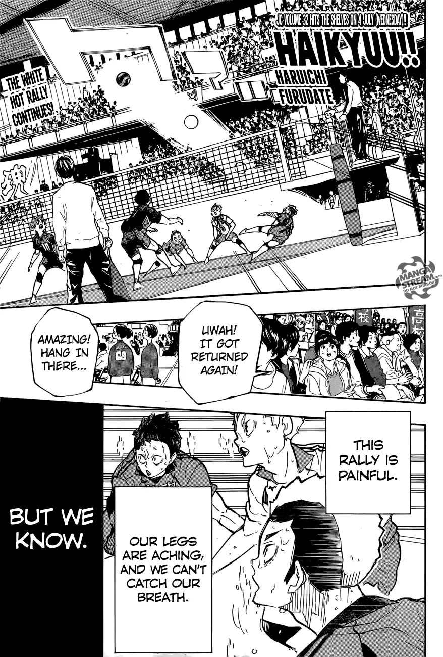 Read Haikyu!! Chapter 308 Online