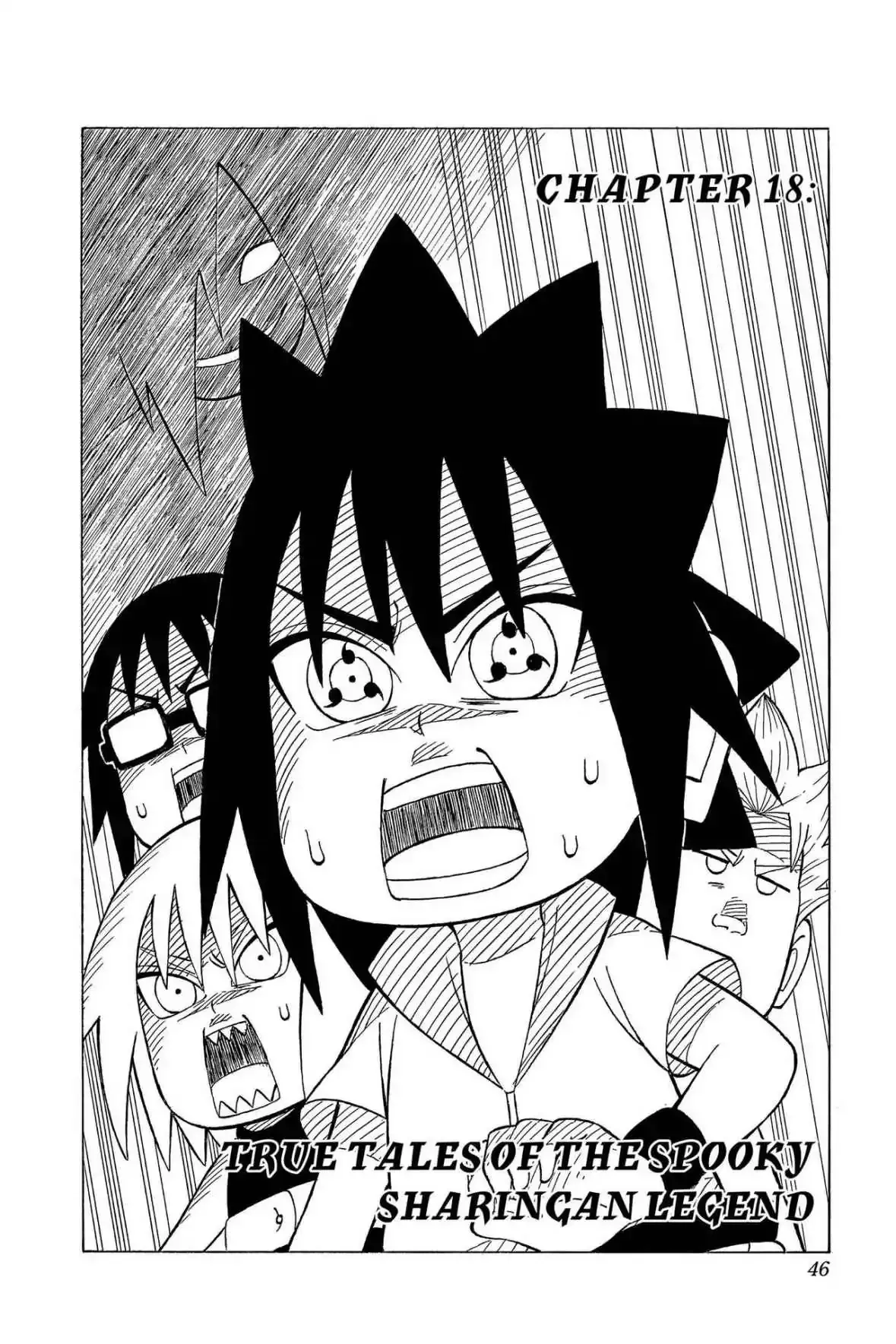 Read Naruto: Chibi Sasuke’s Sharingan Legend Chapter 18 - True Tales of the Spooky Sharingan Legend Online