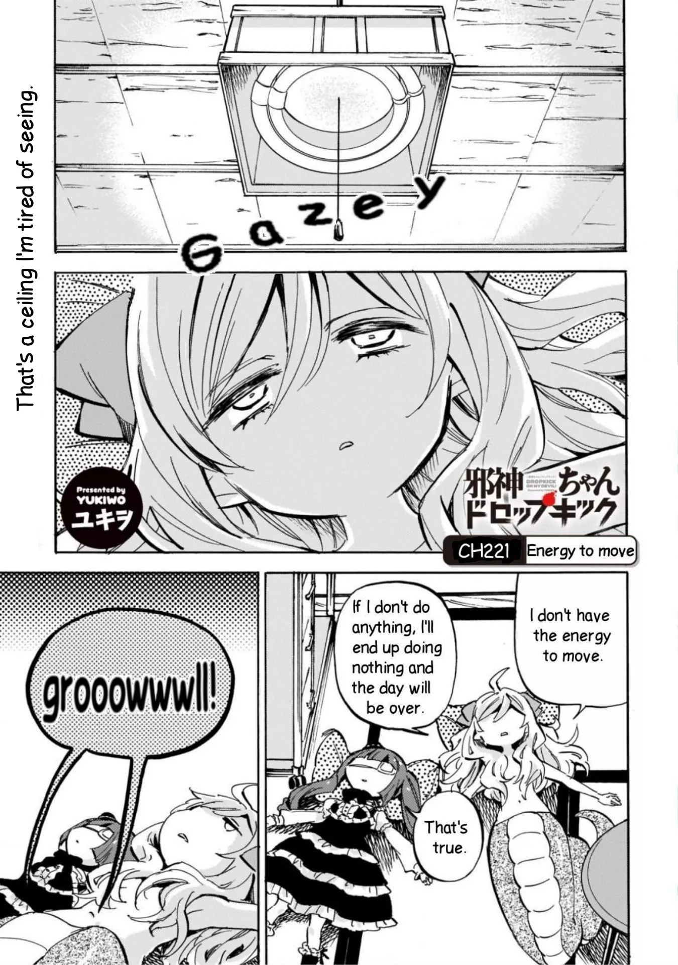 Read Jashin-chan Dropkick Chapter 221 - Energy to move Online