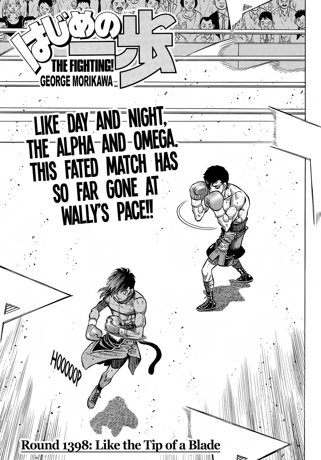 Read Hajime no Ippo Chapter 1398 - Like the tip of a Blade Online