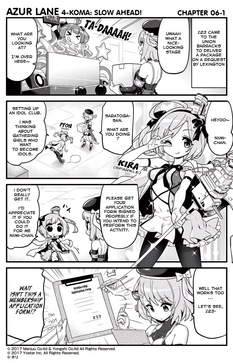 Read Azur Lane 4-koma: Slow Ahead Chapter 6 Online