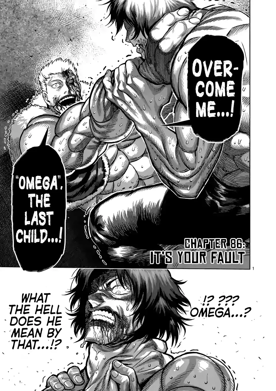 Read Kengan Omega Chapter 86 - It's Your Fault Online