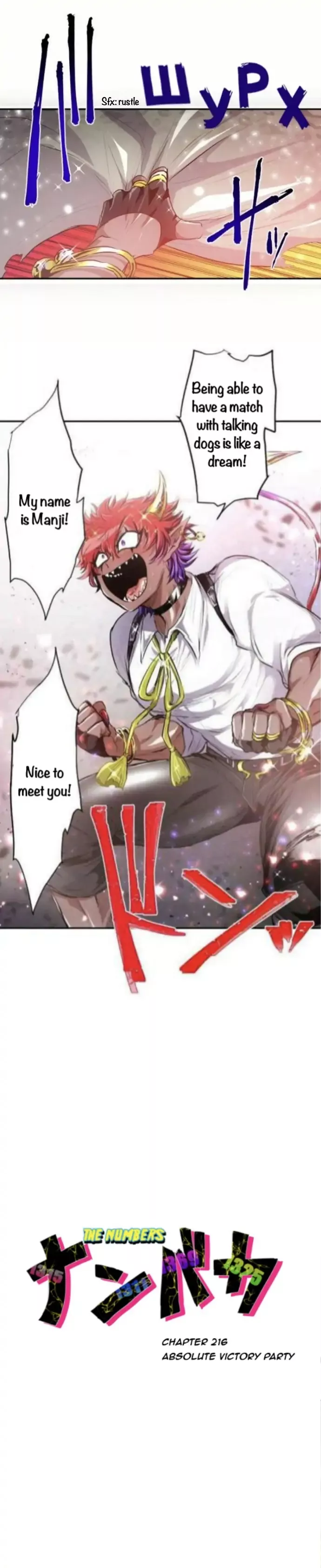 Read Nanbaka Chapter 216 - Absolute Victory Party Online