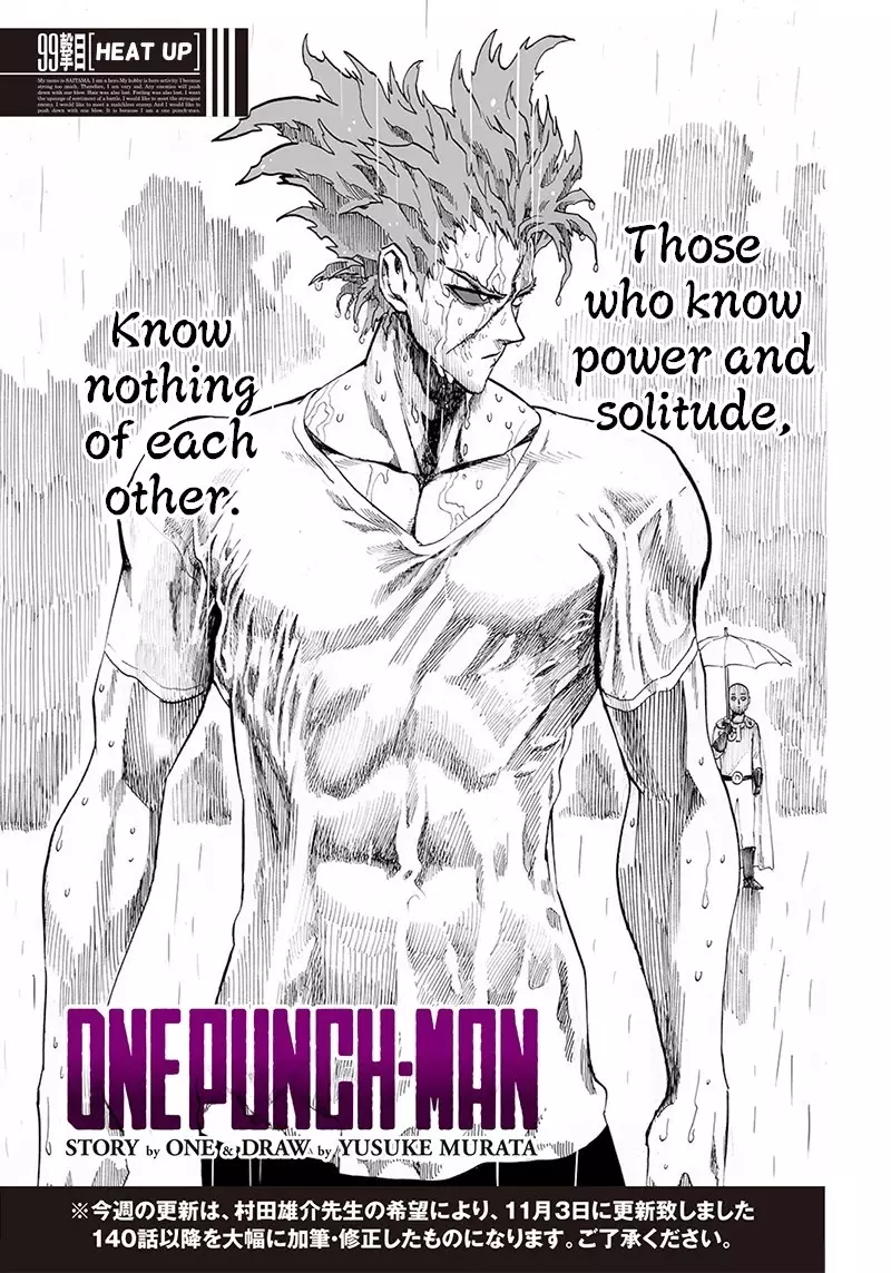 Read One Punch-Man Chapter 99 - Heat Up (Revised) Online