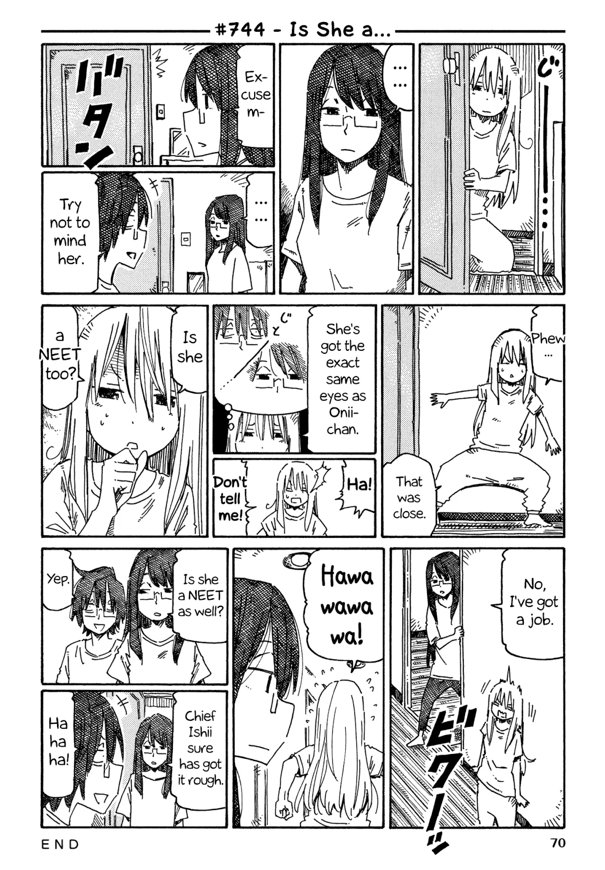 Read Hatarakanai Futari (The Jobless Siblings) Chapter 744 - Is She a... Online