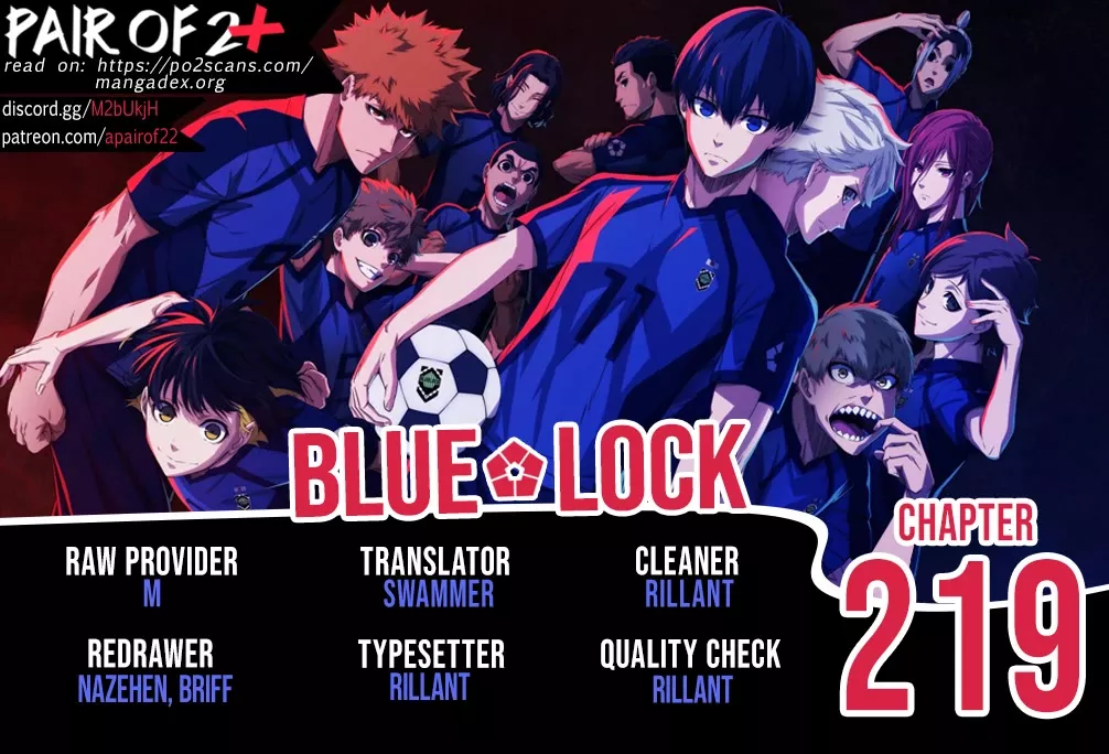 Read Blue Lock Chapter 219 - Dynamism Online