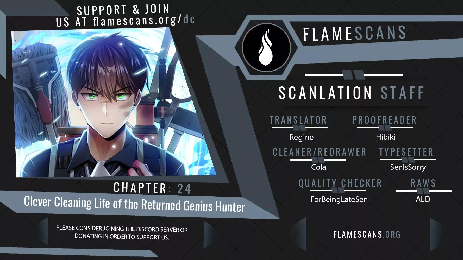 Read Clever Cleaning Life Of The Returned Genius Hunter Chapter 24 Online