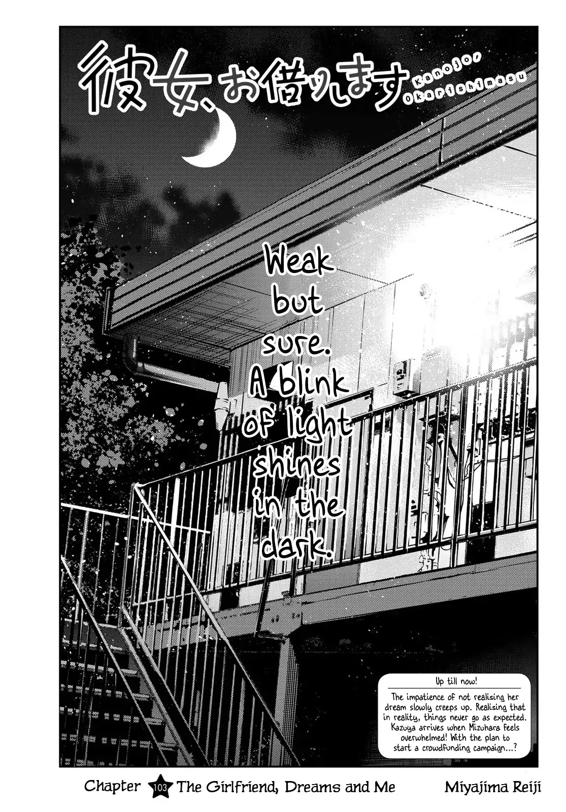 Read Kanojo, Okarishimasu Chapter 103 - The Girlfriend, Dreams and Me Online