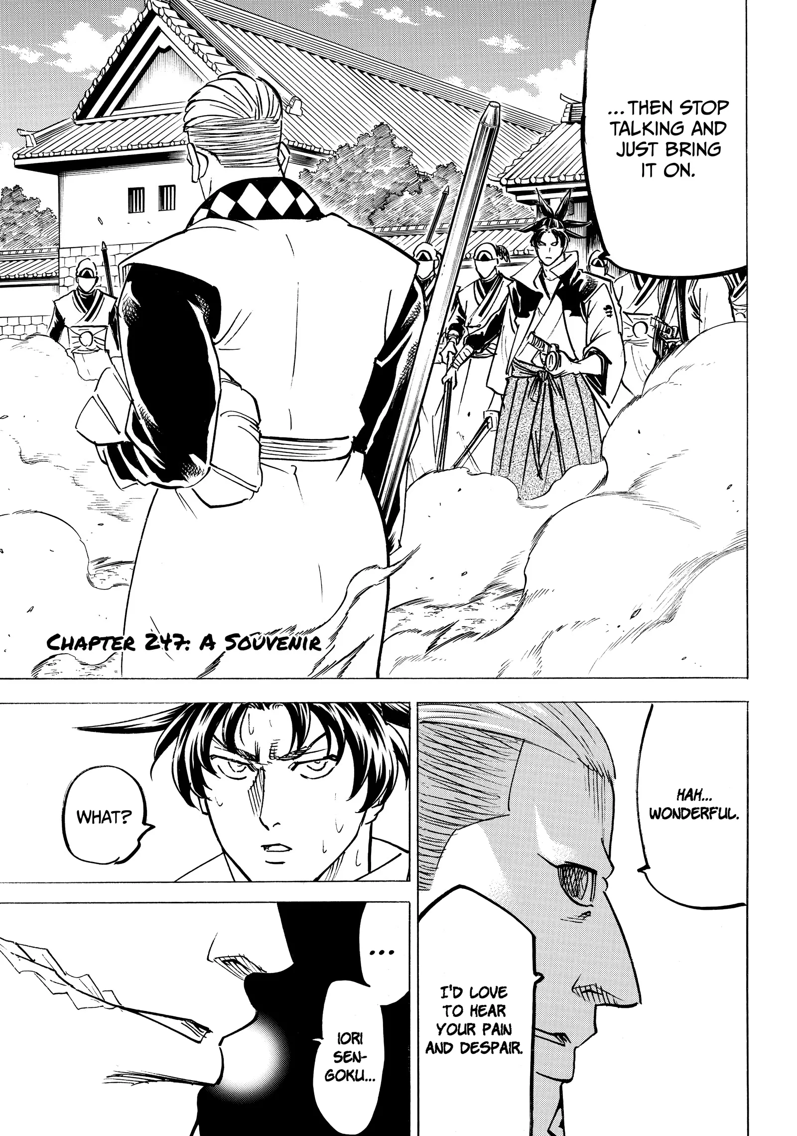 Read Gamaran: Shura Chapter 247 - A souvenir Online