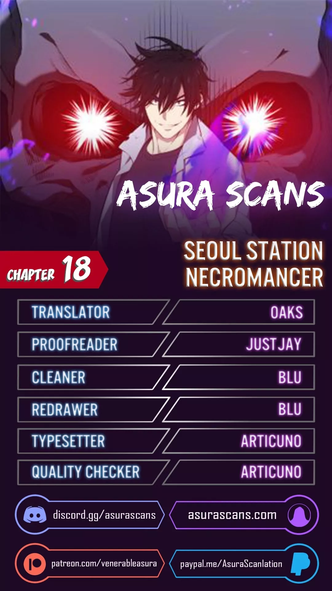 Read Seoul Station’s Necromancer Chapter 18 Online