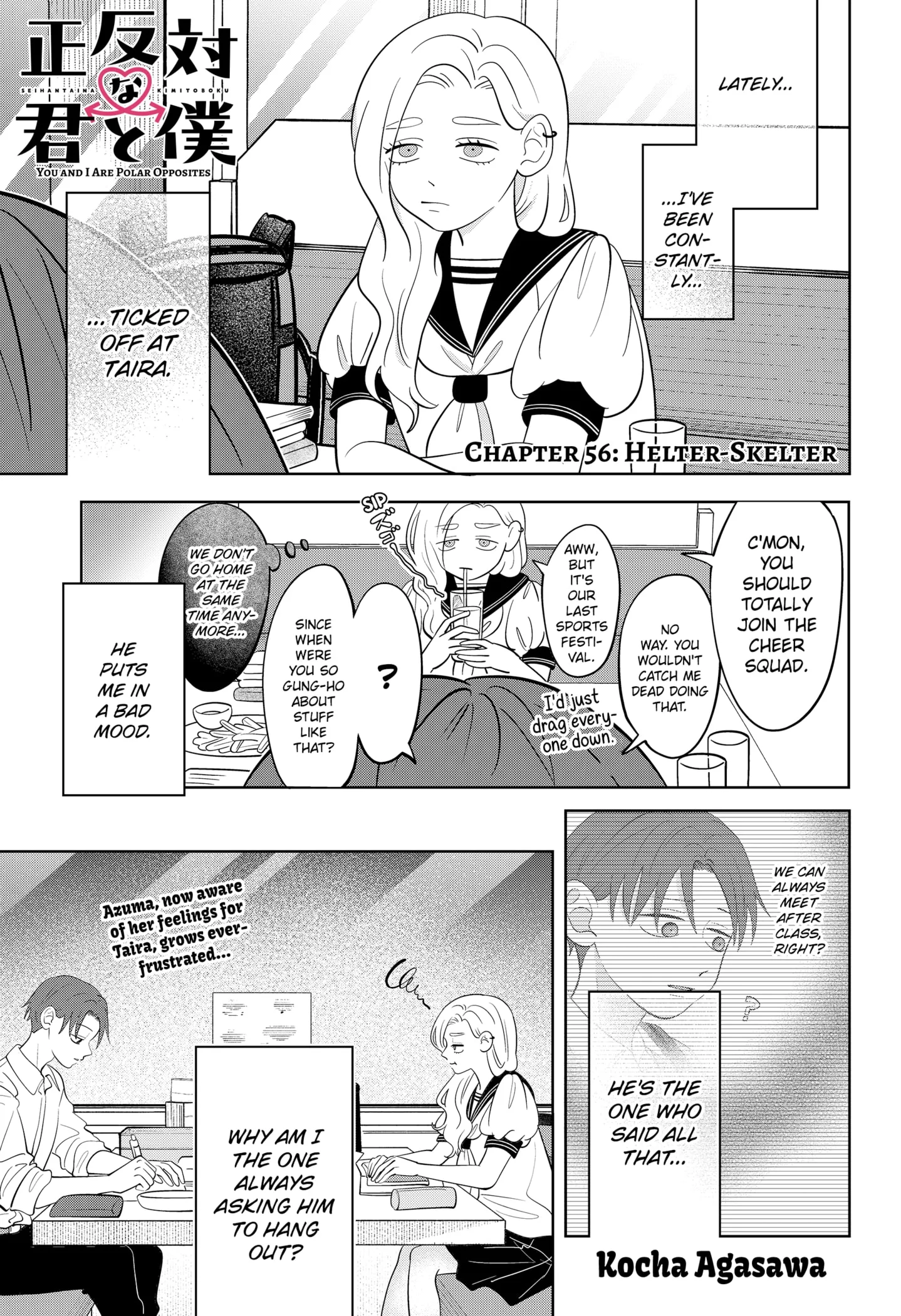 Read You and I Are Polar Opposites Chapter 56 - Helter-Skelter Online