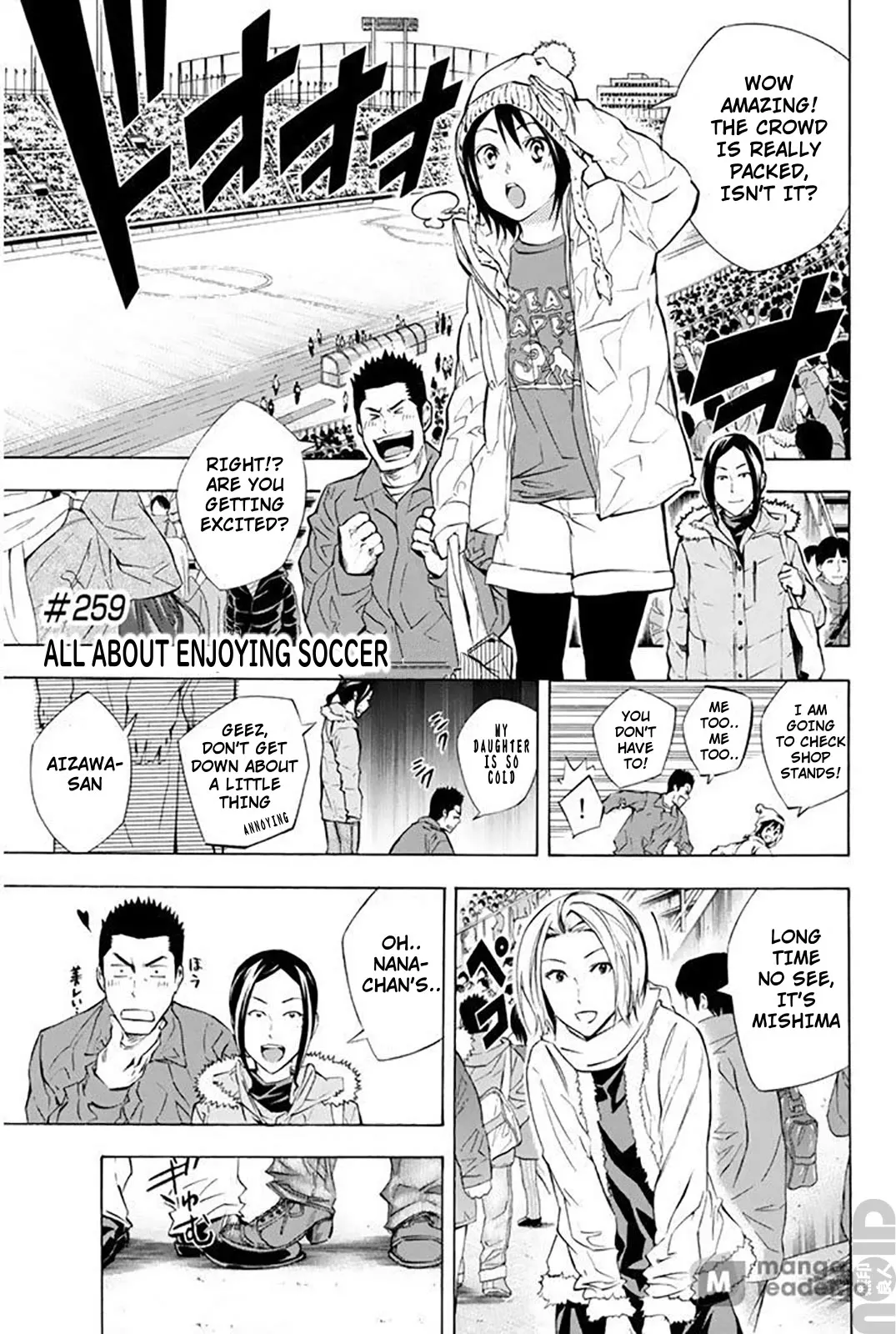 Read Area no Kishi Chapter 259 - All About Enjoying Soccer Online