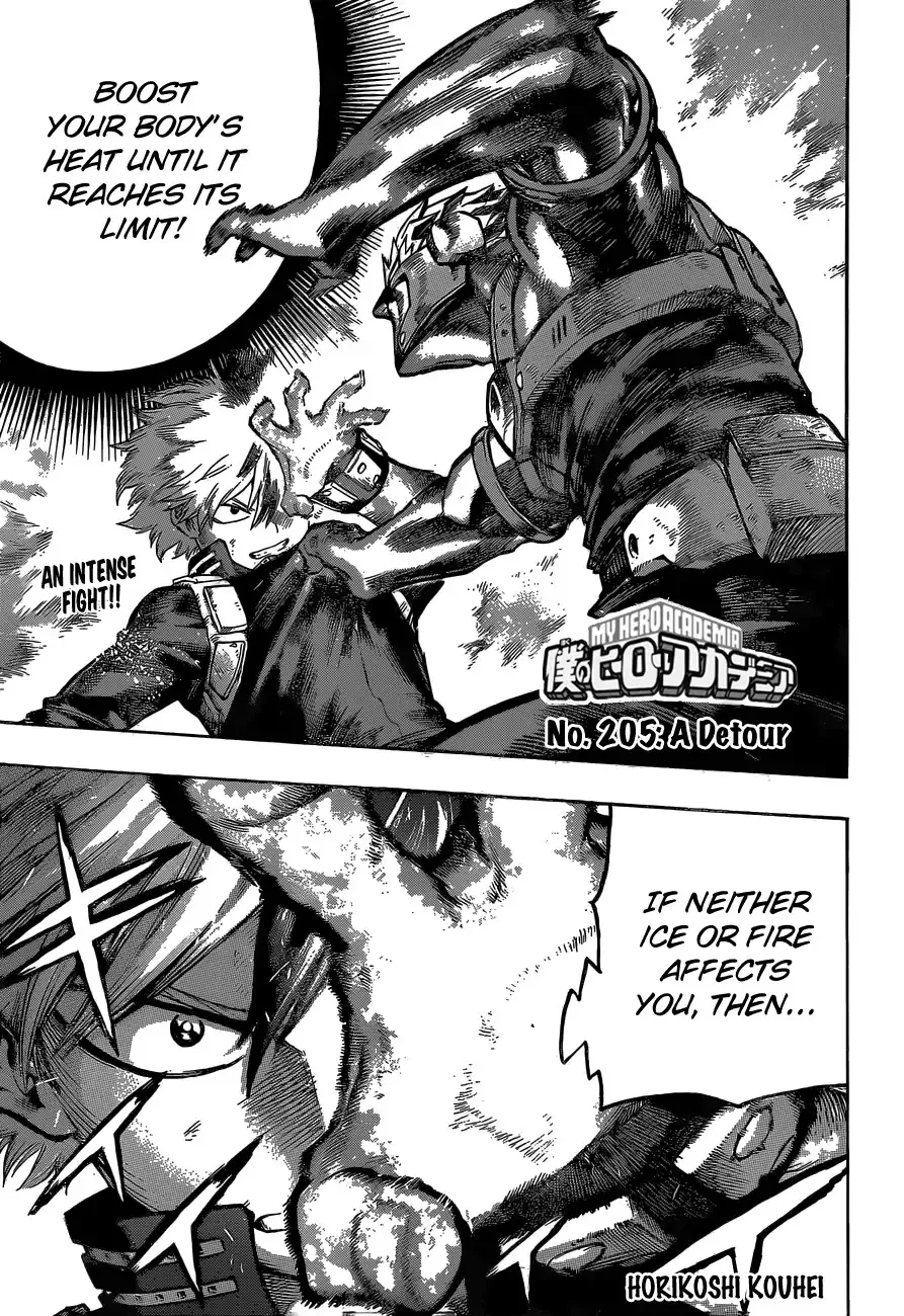 Read Boku no Hero Academia Chapter 205 - A detour Online