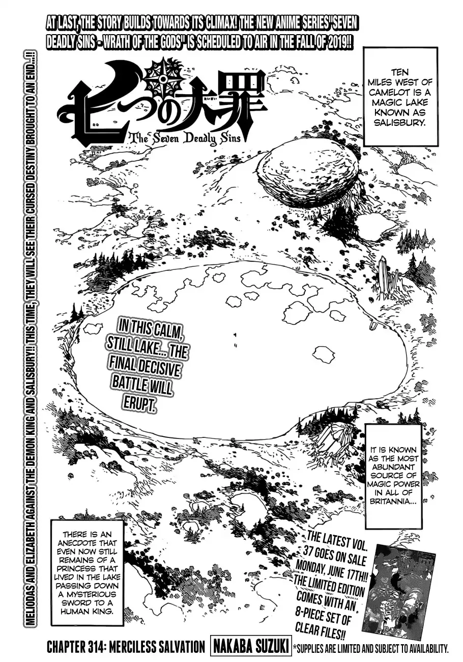 Read Nanatsu no Taizai Chapter 314 - Merciless Salvation Online