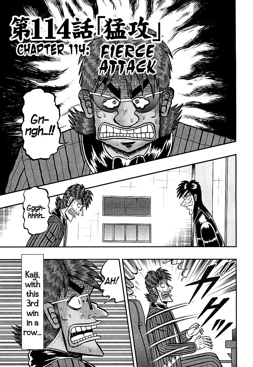 Read Gambling Outcast Kaiji: The One Poker Arc – Kaiji Part 5 Chapter 114 - Fierce Attack Online