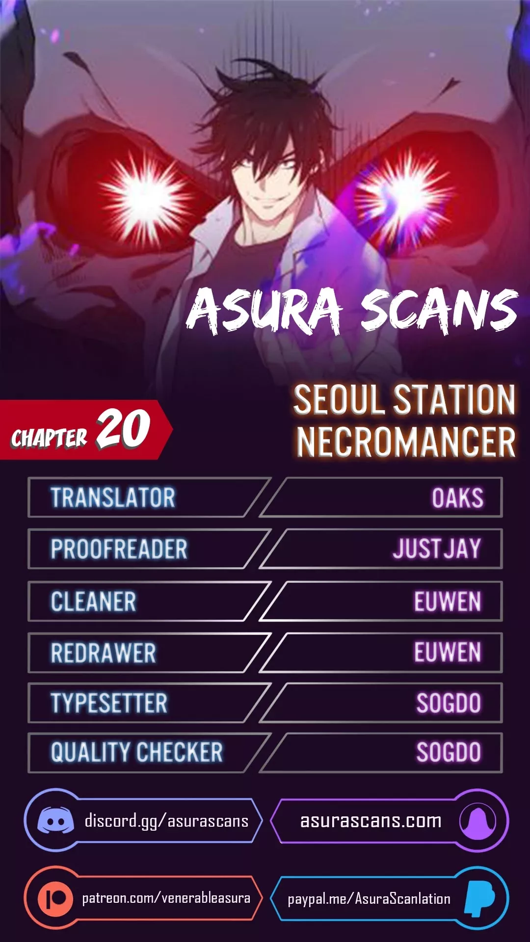 Read Seoul Station’s Necromancer Chapter 20 Online