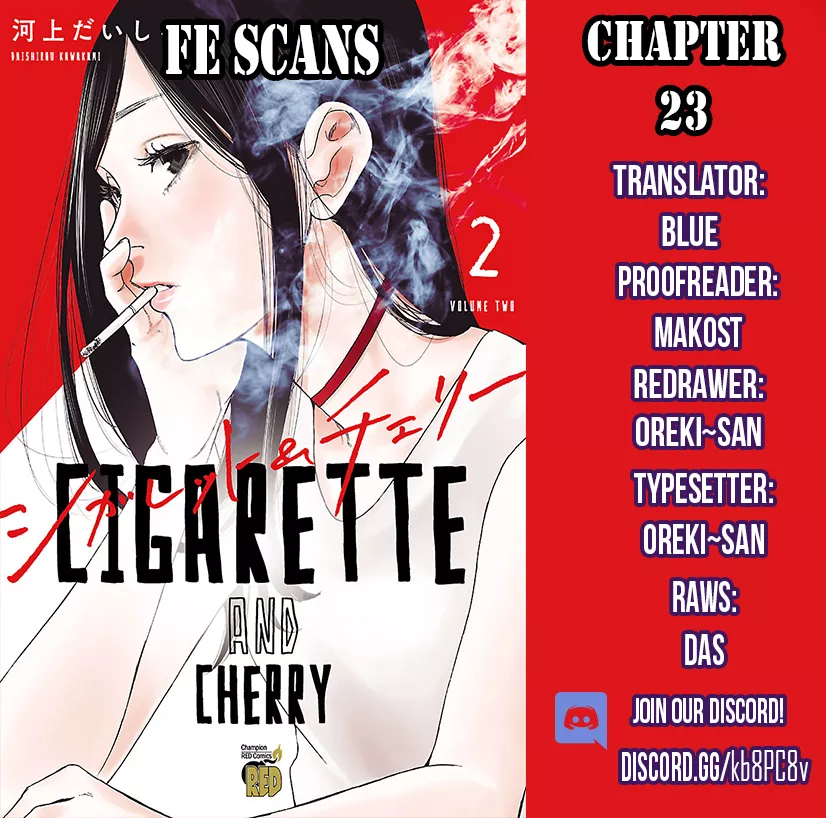 Read Cigarette & Cherry Chapter 23 - The Secret meeting Online