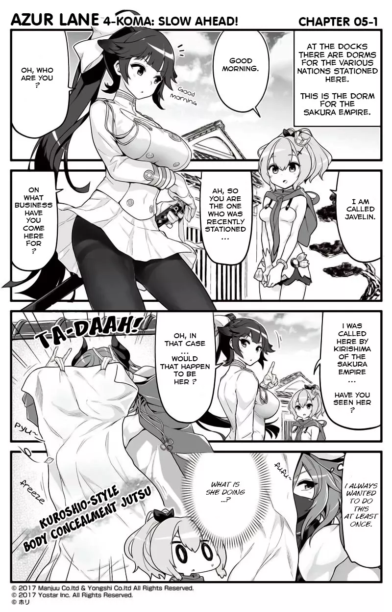 Read Azur Lane 4-koma: Slow Ahead Chapter 5 Online