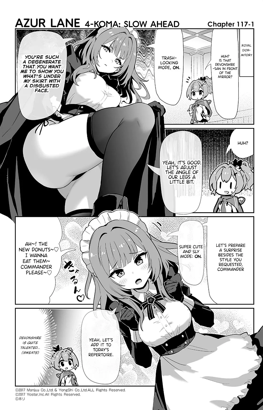 Read Azur Lane 4-koma: Slow Ahead Chapter 117 Online