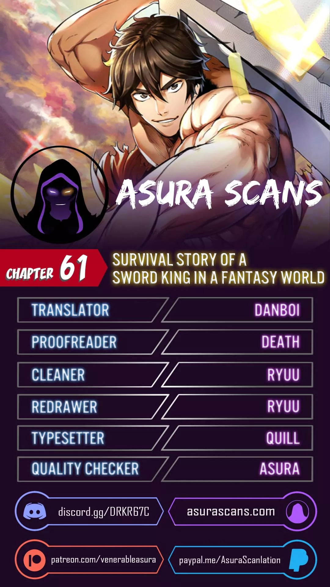 Read Survival Story of a Sword King in a Fantasy World Chapter 61 Online