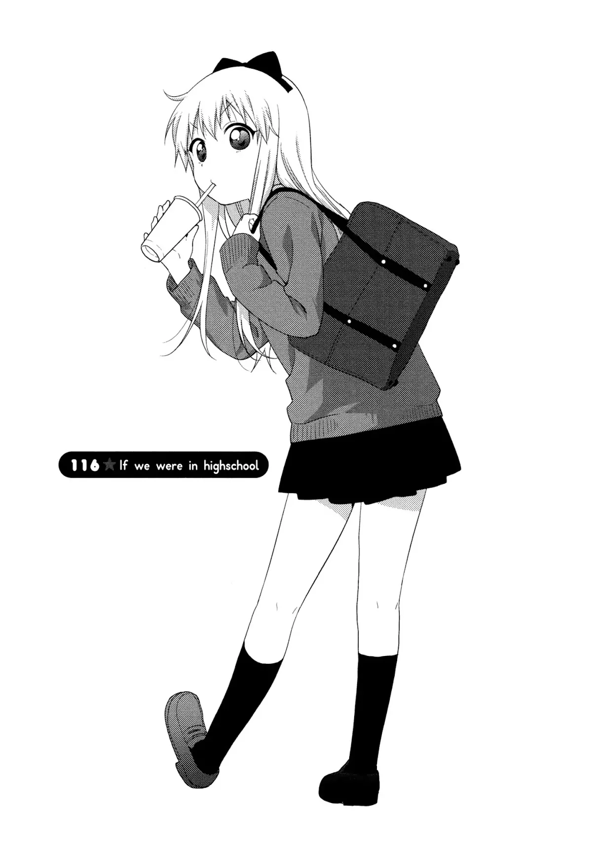 Read Yuru Yuri Chapter 116 - If We Were In Highschool Online