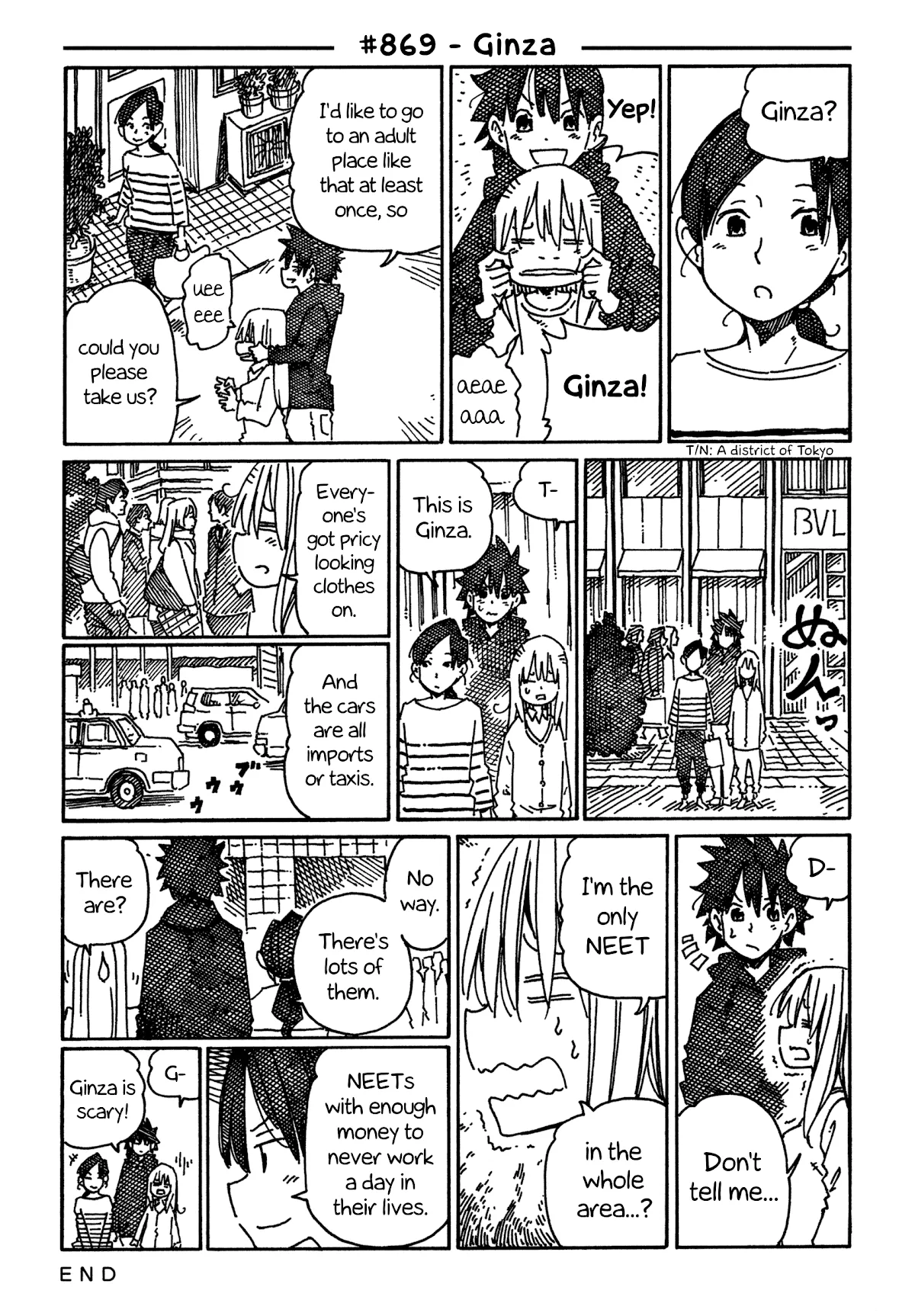 Read Hatarakanai Futari (The Jobless Siblings) Chapter 869 - Ginza Online