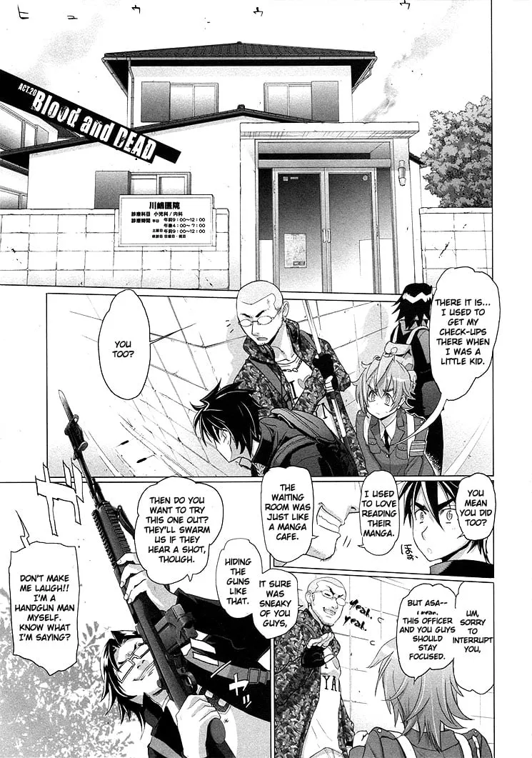 Read Highschool of the Dead Chapter 20 - Blood and Dead Online