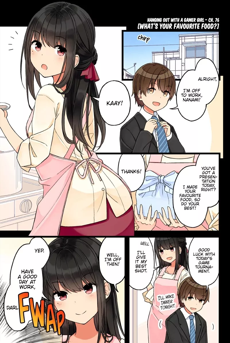 Read Hanging Out With a Gamer Girl Chapter 76 - What's Your Favourite Food? Online