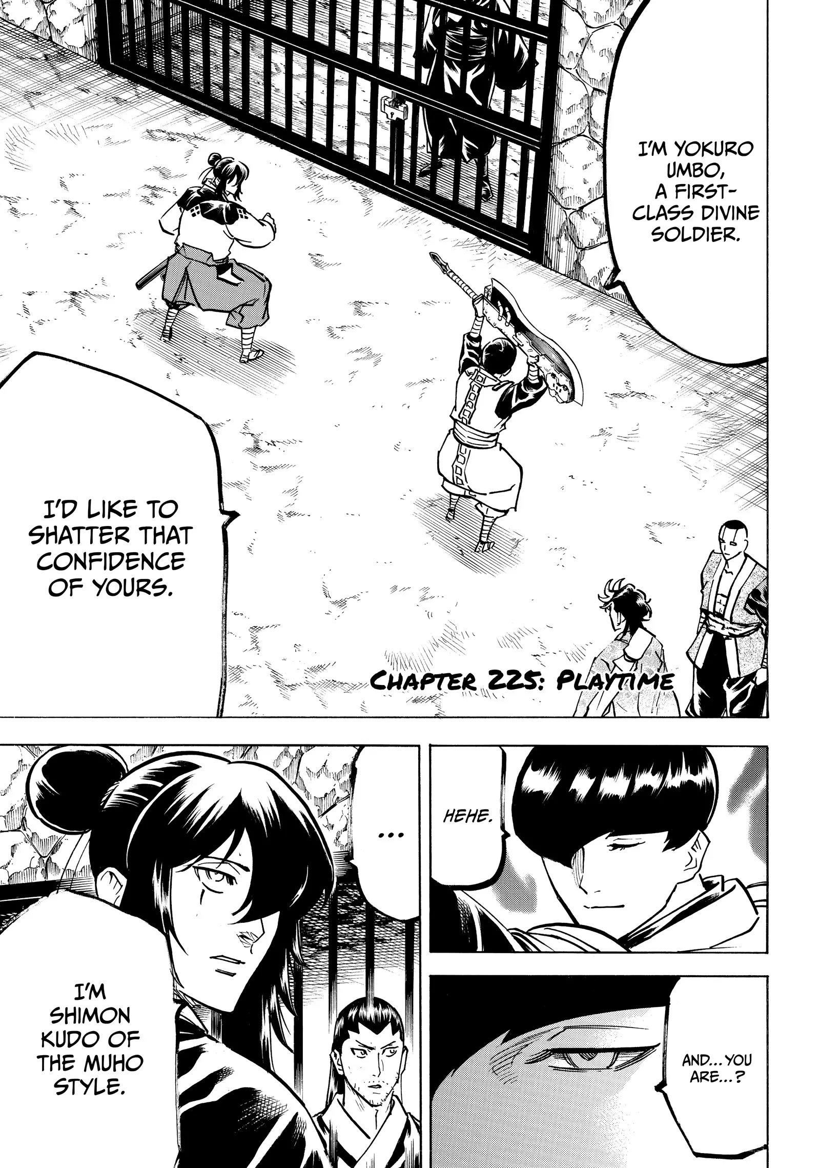 Read Gamaran: Shura Chapter 225 - Playtime Online