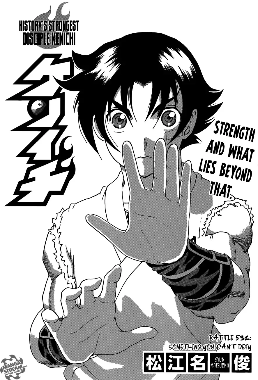 Read History’s Strongest Disciple Kenichi Chapter 532 - Something you can't oppose Online