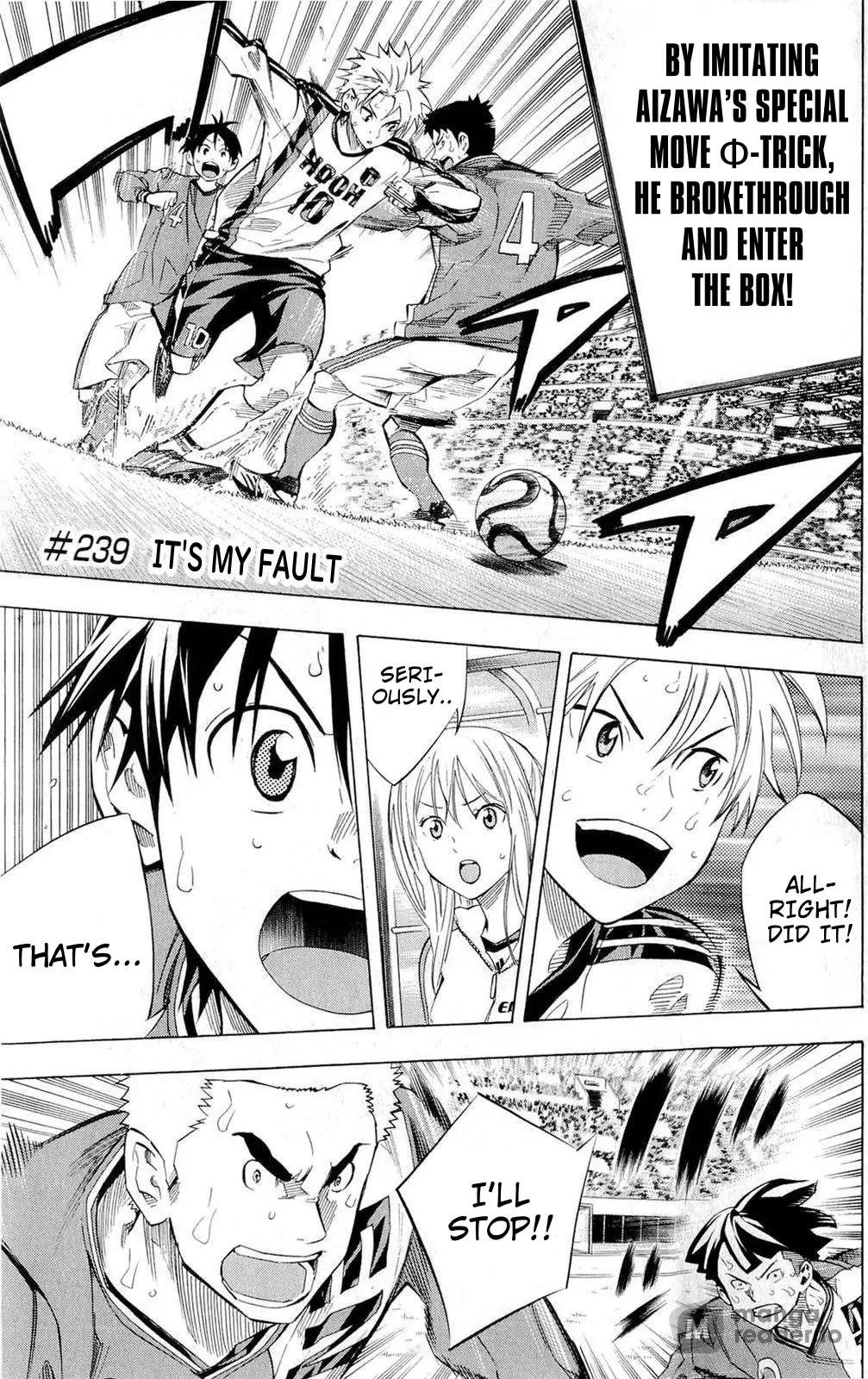 Read Area no Kishi Chapter 239 - It's My Fault Online