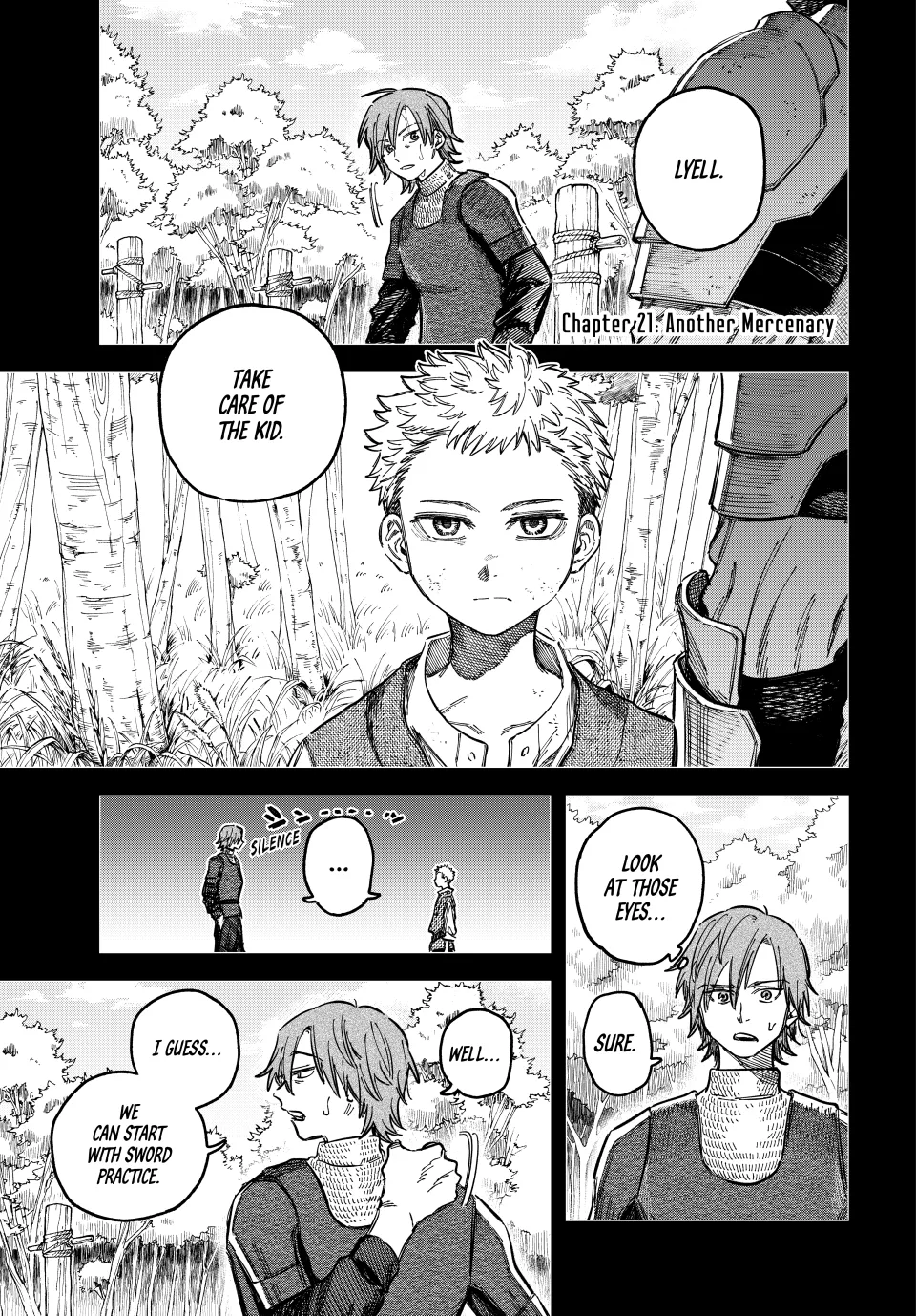 Read The Witch and the Mercenary Chapter 21 Online