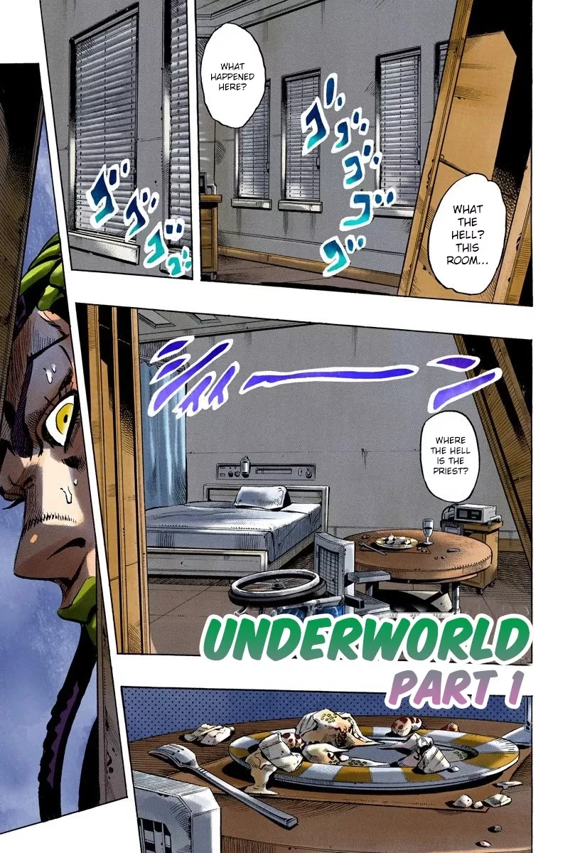 Read JoJo’s Bizarre Adventure Part 6: Stone Ocean Chapter 119 - Underworld Part 1 Online