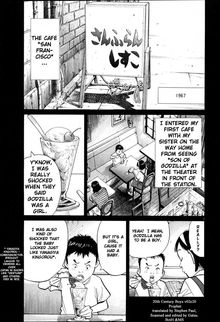 Read 20th Century Boys Chapter 20 - Prophet Online