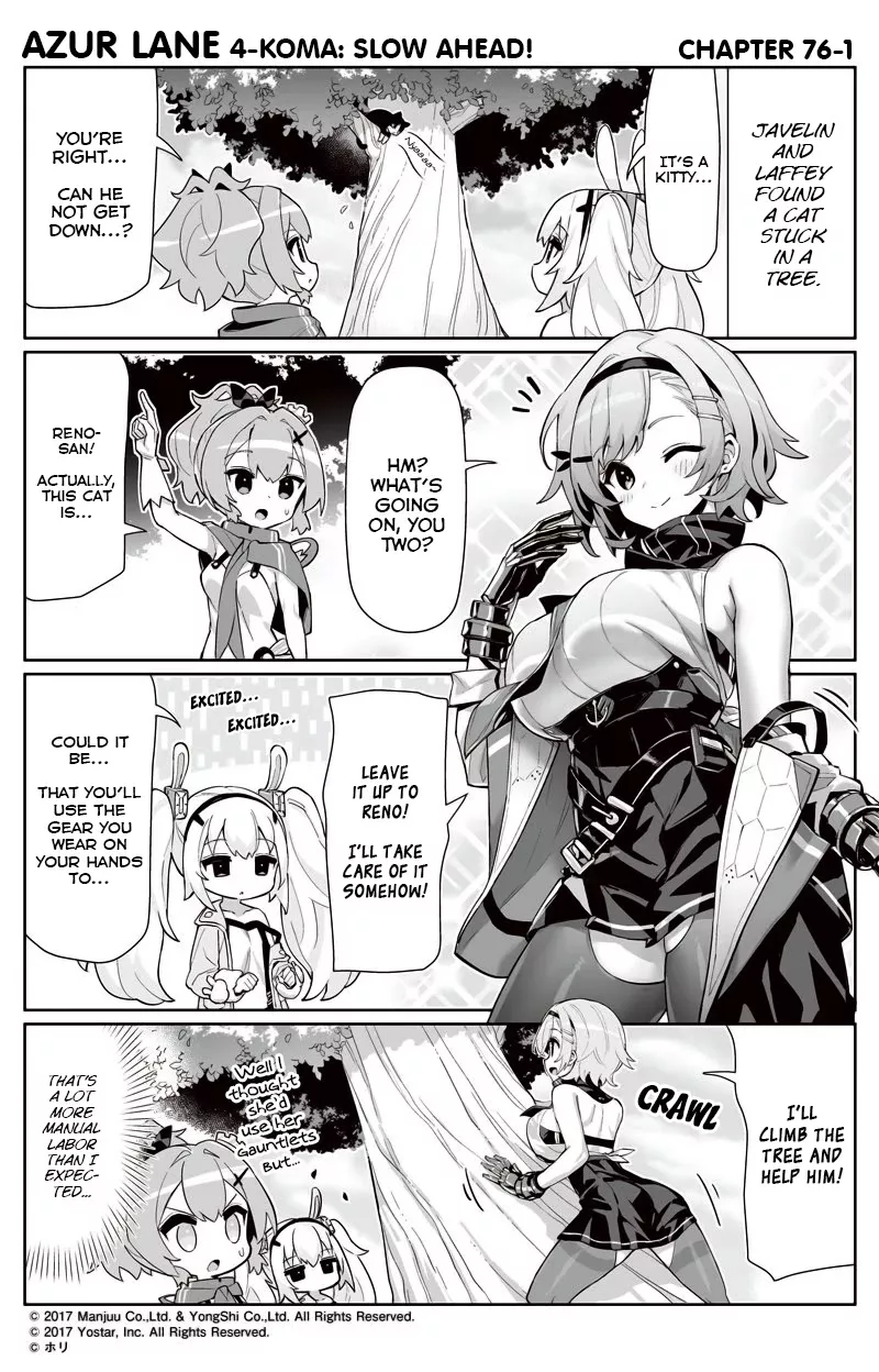 Read Azur Lane 4-koma: Slow Ahead Chapter 76 Online