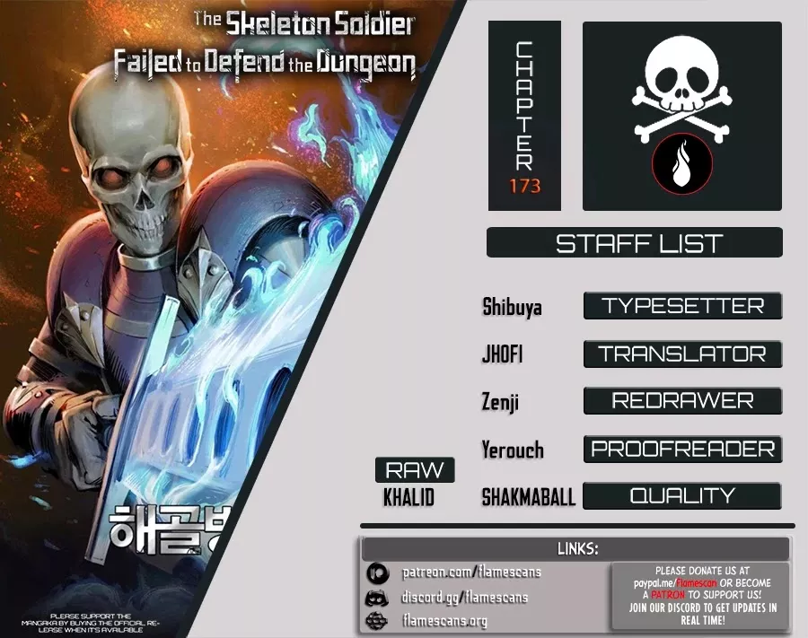 Read Skeleton Soldier Couldn’t Protect the Dungeon Chapter 173 Online