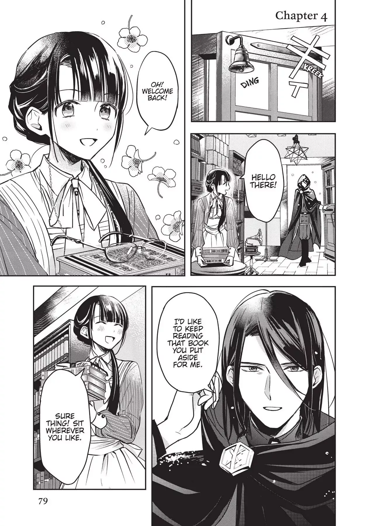 Read Isekai ni Kyuuseishu to shite Yobaremashita ga, Around 30 ni wa Muri na no de, hissori Book Café Hajimemashita Chapter 4 Online