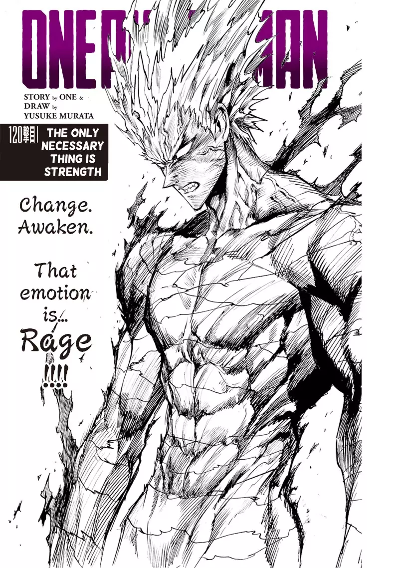 Read One Punch-Man Chapter 120 - The Only Necessary Thing Is Strength (Revised) Online