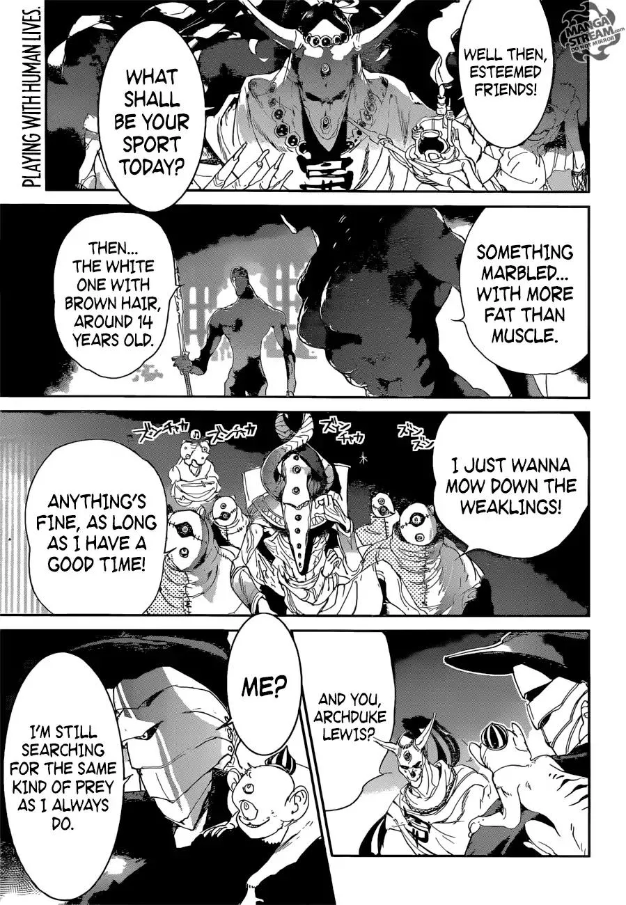 Read Yakusoku no Neverland Chapter 66 - The Forbidden Game (1) Online