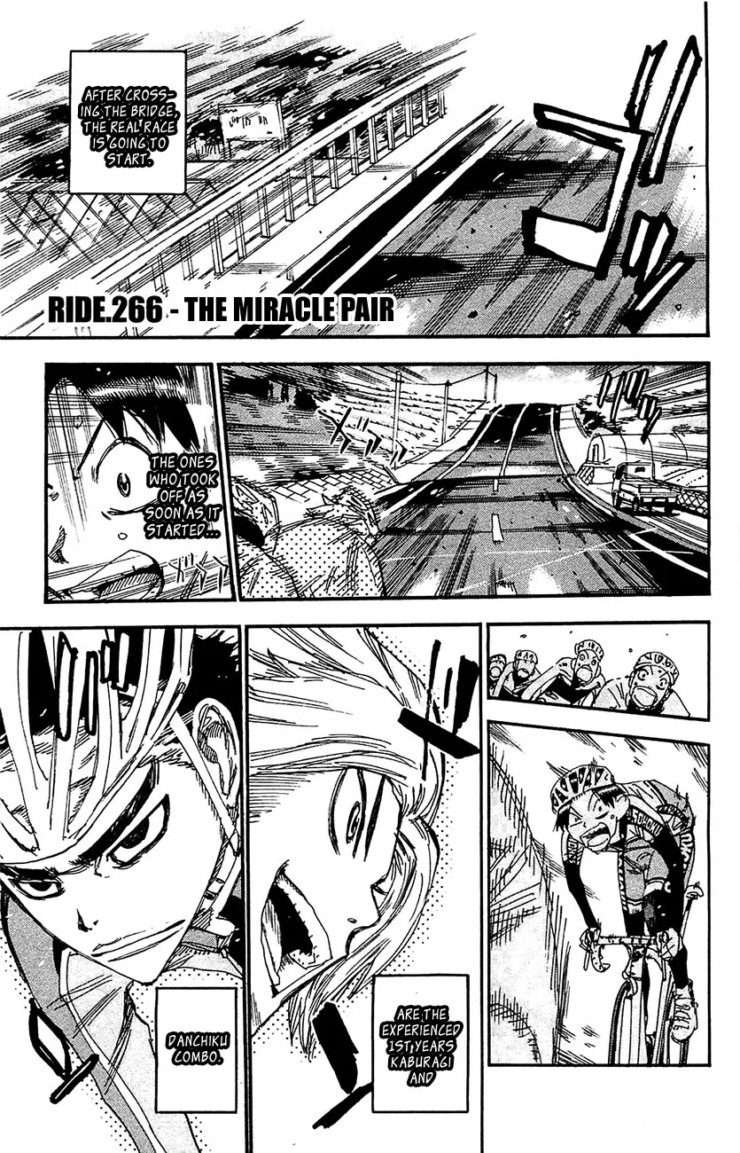 Read Yowamushi Pedal Chapter 266 - The Miracle Pair Online