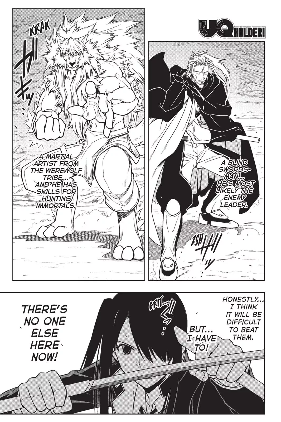 Read UQ HOLDER! Chapter 19 Online