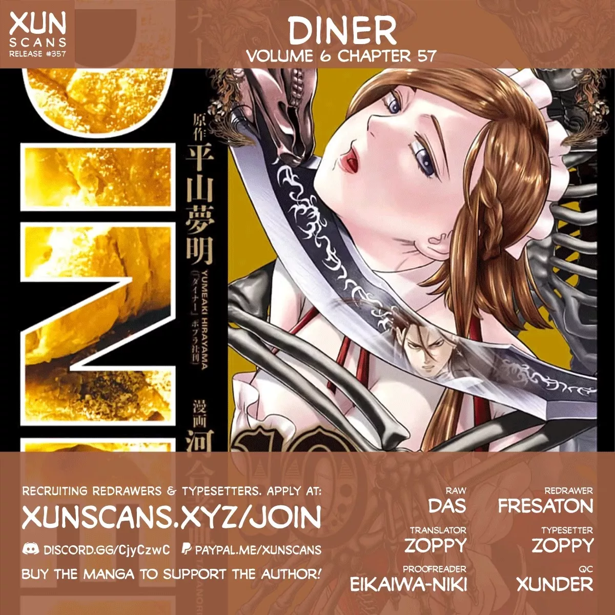 Read DINER Chapter 57 Online