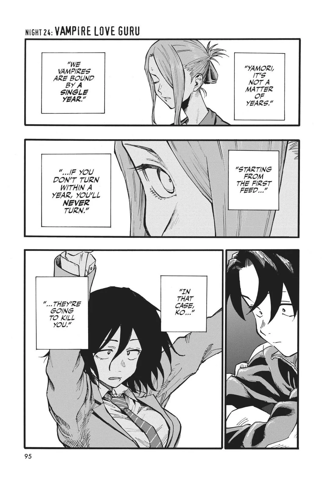 Read Yofukashi no Uta Chapter 24 Online