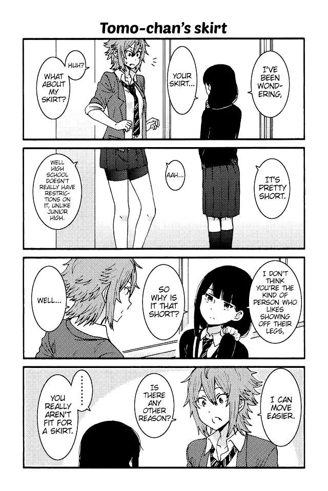 Read Tomo-chan wa Onna no ko! Chapter 71 - Tomo-chan's Skirt Online