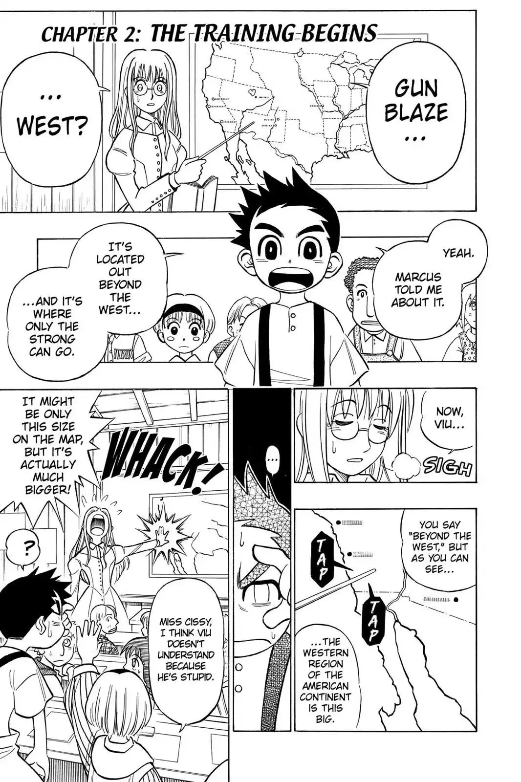 Read Gun Blaze West Chapter 2 - The Training Begins Online