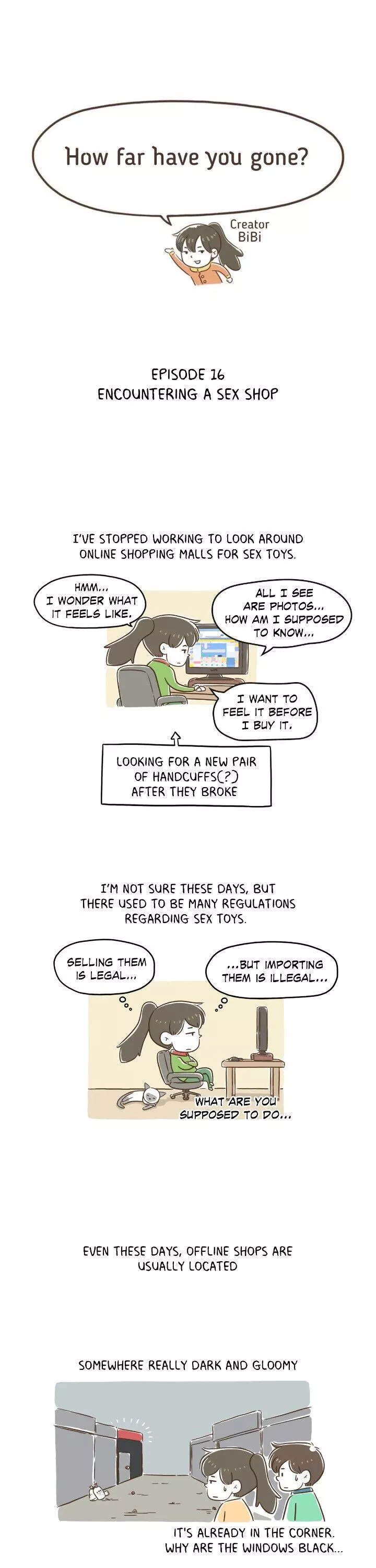 Read How Far Have You Gone? Chapter 16 - Encountering A Sex Shop Online