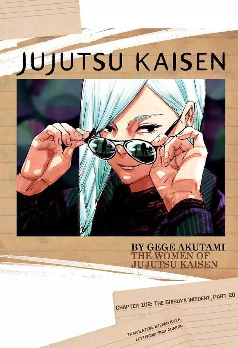 Read Jujutsu Kaisen Chapter 102 Online