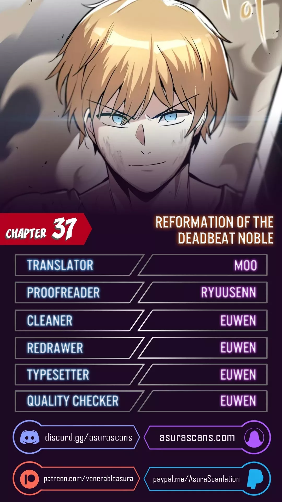 Read Reformation of the Deadbeat Noble Chapter 37 Online